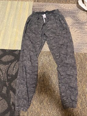 lululemon athletica Women's Gray Marled Jogger Track Pants